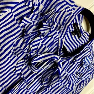 Banana Republic Ruffle & Tie Blouse